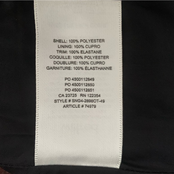 Wilfred Rhapsody Teal & Black Animal Print Cropped Top, Size 0 - Picture 11 of 12